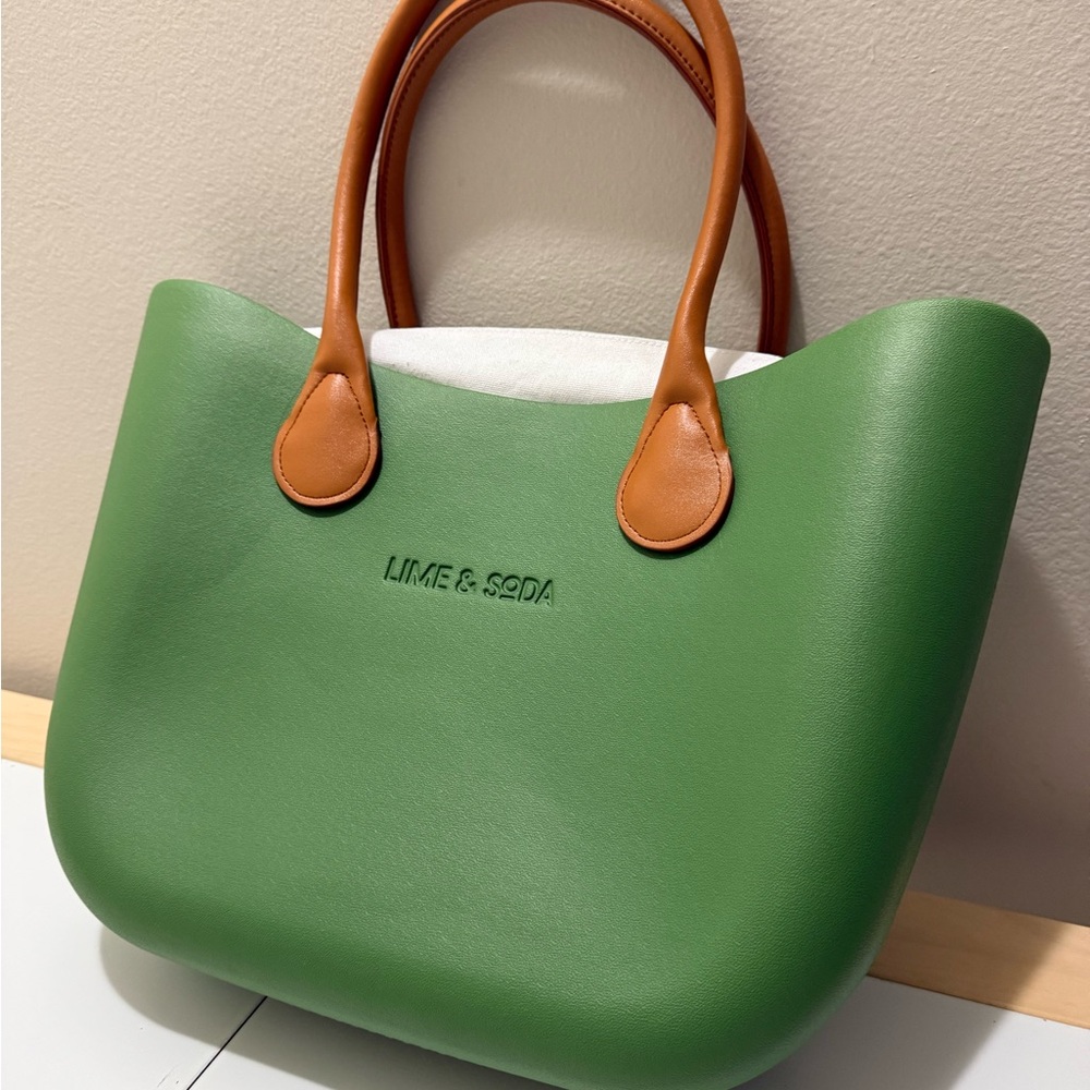 Lime and Soda EVA bag